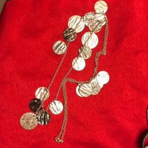 Silver tone women’s necklace, Vintage Necklace